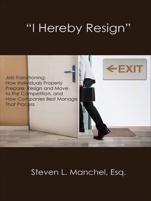 cover image of "I Hereby Resign"
